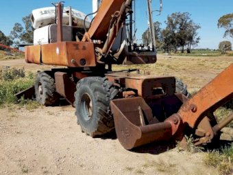 Poclain Mobile Excavator