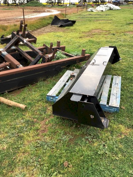 MacDon 150 Windrower weight block and transport frame