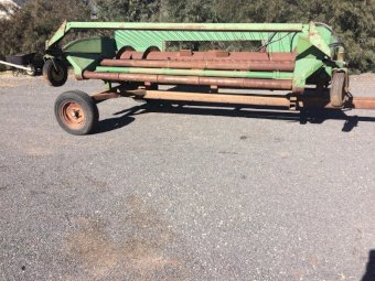 9' Pick Up Front on Trailer