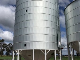 60 & 100 tonne Nelson Grain Silo’s