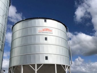 60 & 100 tonne Nelson Grain Silo’s