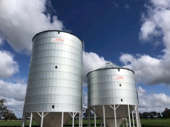60 & 100 tonne Nelson Grain Silo’s