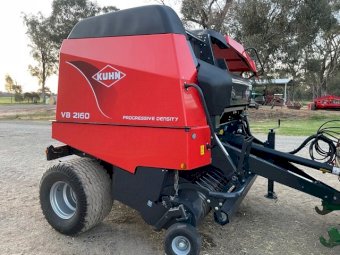 2014 Kuhn VB2160 Rota Feed 5x4 Baler