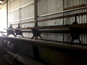 Under Auction - (A161)  L2 Gleaner Header With 24ft Pick Up Front 