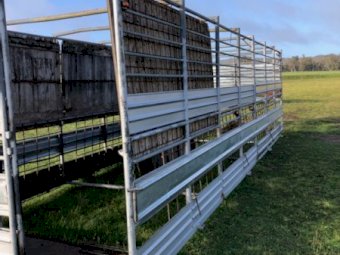 26ft Home Made Stock Crate