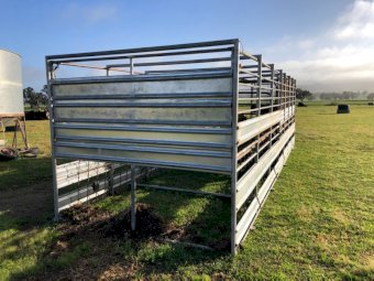 26ft Home Made Stock Crate