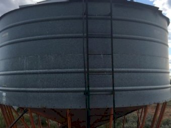 Allbulk 27 mt Field Bin with Auger