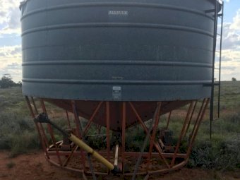 Allbulk 27 mt Field Bin with Auger