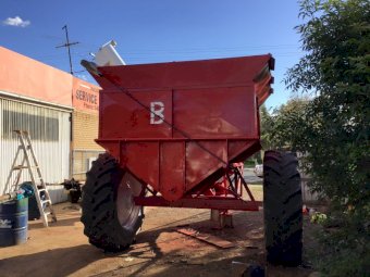14 tonne Bordignon Chaser Bin