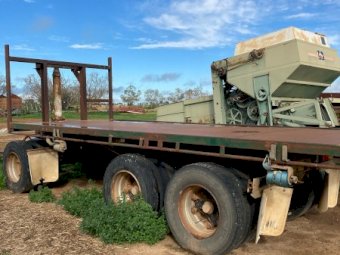 20' Hamelex Flat Top Trailer