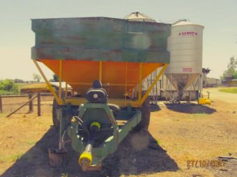 Under Auction - (A164) Holtfreters  Blower/Chaser Cart 