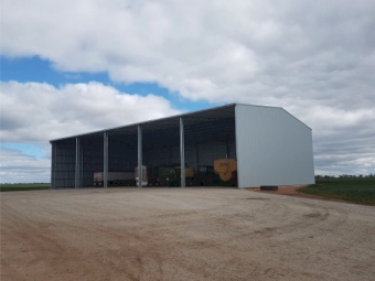 Entegra 1700 Series (1700 8x5x3 Bale Shed)