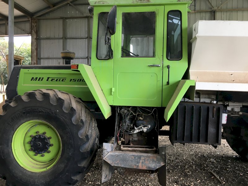 Under Auction - (A165) 1987 Mercedes Benz Trac 1500 With Transpread Spreader 