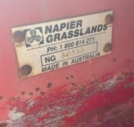 Under Auction - (A165) Napier CT6000 Seeder 