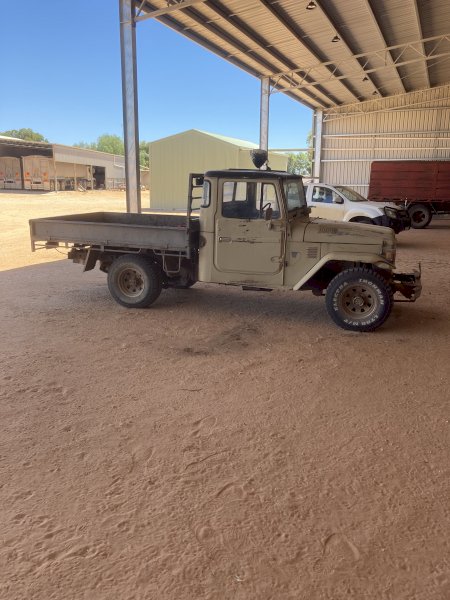 1984 Toyota Landcruiser HJ  47 Tray Back Ute