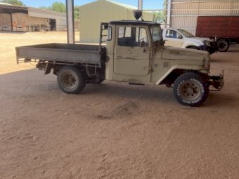 1984 Toyota Landcruiser HJ  47 Tray Back Ute