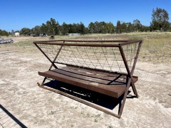 Under Auction - (A166) 2 x Hay Feeders (Clearance Item) 