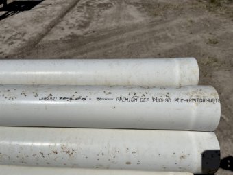 90 mm PVC Down Pipe