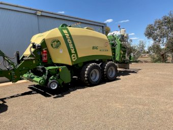 2019 Krone 1290 HDP-XC 8x4x3 Baler