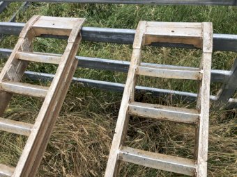 11ft Aluminium Plant / Machinery Ramps