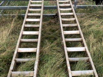 11ft Aluminium Plant / Machinery Ramps