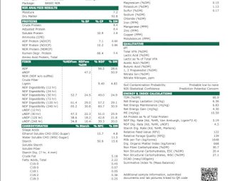 Oaten 8x4x3 Bales