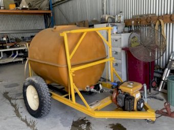 Trailing Fire Fighter/Chemical Hand Spray Tank