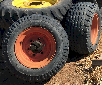Implement Tyres and Rims x 2