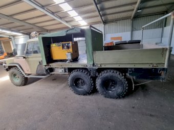 Under Auction - (A170) 1983  Landrover Perentie 6X6 Ute 
