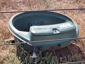 Under Auction - (A170) 5 X Polymaster 200Ltr Water Troughs 