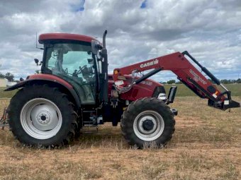 2013 Case Maxxum 115 with FEL