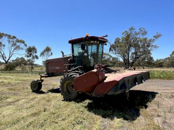 Case IH WDX1701 Windrower with 16ft Mower Conditioner