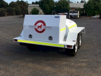Brand New Red Dog 1200L Diesel Fuel Trailer
