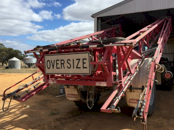 Under Auction - (A209) Silvan 4000L 30M Boomspray 