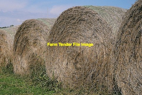 Round Hay Bales
