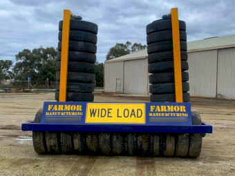 26ft Farmor Manufacturing Roller