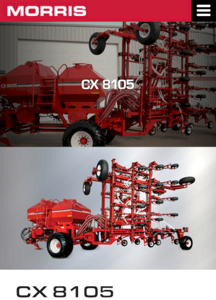 WANTED Morris CX 8105 Air Seeder