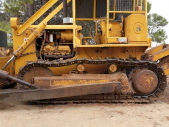 Under Auction - (A186) International TD20C Bulldozer 