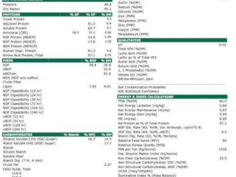 160 x Oaten Silage 4x4 Rolls
