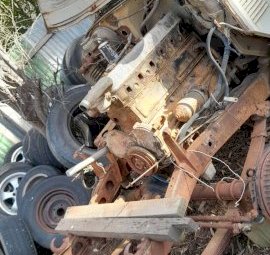 Under Auction - (A189) 1980 Toyota Landcruiser HJ45 4x4 Ute (Parts Only) 