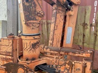 Atlas hydraulic truck crane
