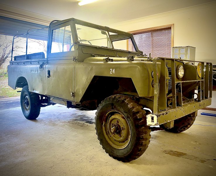 May 1968 Land Rover Series 2A, GS 109” 3/4 Ton 4WD Ute