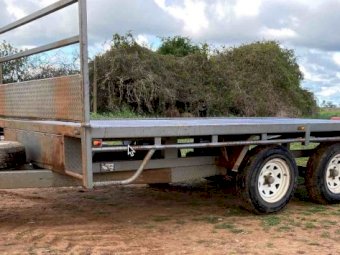 2018 Major Mitchell Flat Top Trailer