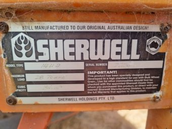 Sherwell 28 tonne PTO Field Bin x 2