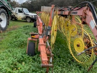 Howard V 16 Tyne Magnum Hay Rake