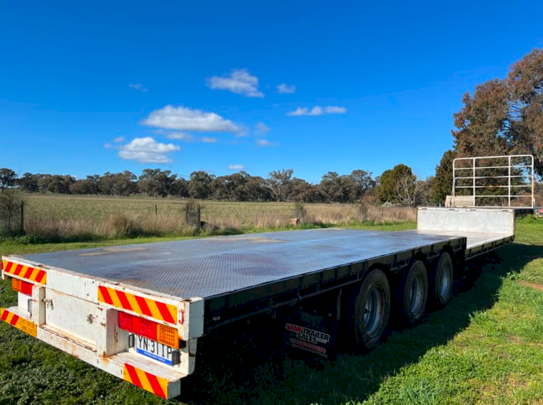 48ft Freighter Double Drop Deck Trailer