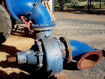12"  mixed flow pump
