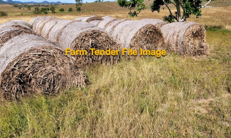 WANTED Old Hay rounds for mulch.