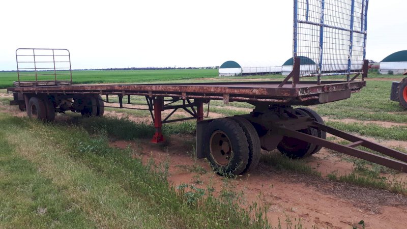 39ft Freighter Flat Top Strap Trailer