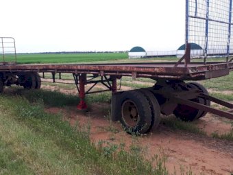 39ft Freighter Flat Top Strap Trailer